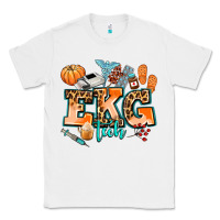 White ekg tech fall Classic Tee - AdoDesignShop