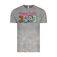 Cloud Rock Happy Easter 2023 Easter Day Vintage Tee - Neo Western
