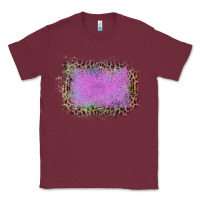 Burgundy Old Leopard Purple Glitter Frame Classic Tee - Bettercallsaul