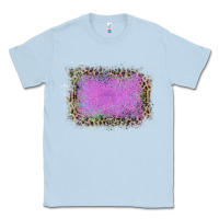 Dusty Blue Old Leopard Purple Glitter Frame Classic Tee - Bettercallsaul