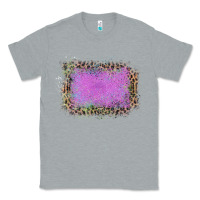 Heather Grey Old Leopard Purple Glitter Frame Classic Tee - Bettercallsaul