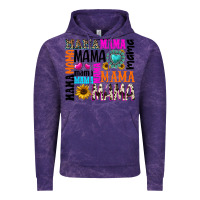 Cloud Purple mama gemstone sunflower Vintage Hoodie - texasbilliewilder