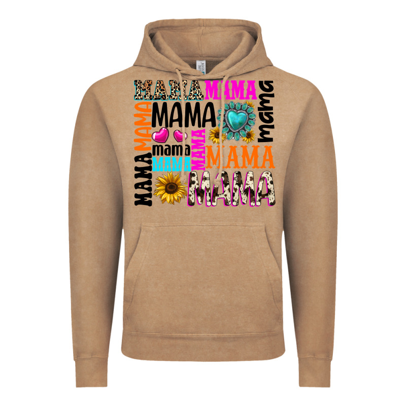 Mama Gemstone Sunflower Vintage Hoodie by texasbilliewilder | Teevron