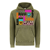 Vintage Olive mama gemstone sunflower Vintage Hoodie - texasbilliewilder
