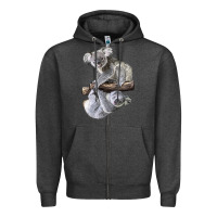 Charcoal Heather Koala Zipper Hoodie - LillyAllenDesigns