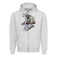 Dove Grey Koala Zipper Hoodie - LillyAllenDesigns