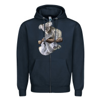 Navy Koala Zipper Hoodie - LillyAllenDesigns