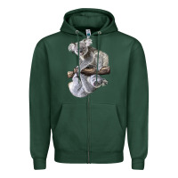 Sports Green Koala Zipper Hoodie - LillyAllenDesigns