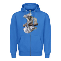 True Royal Koala Zipper Hoodie - LillyAllenDesigns