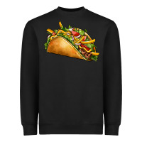 Black taco Heavyweight Sweatshirt - CTS Tumbler Store