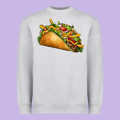 Taco Heavyweight Sweatshirt Designed By Cts Tumbler Store