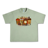 Oil Green lawyer coffee drink Urban Heavy Tee - RacoonDesign
