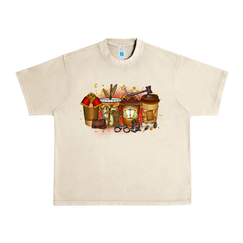 Lawyer Coffee Drink Urban Heavy Tee by RacoonDesign | Teevron