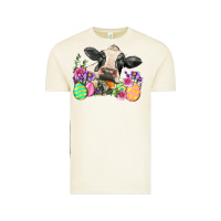 Vintage Arctic Happy Easter Cow Easter Day Vintage Tee - Neo Western