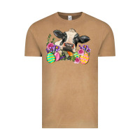 Vintage Camel Happy Easter Cow Easter Day Vintage Tee - Neo Western