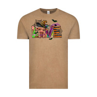 Vintage Coffee love halloween heifer Vintage Tee - AdoDesignShop