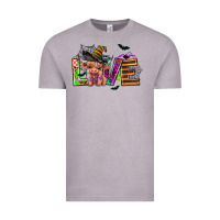 Vintage Zinc love halloween heifer Vintage Tee - AdoDesignShop