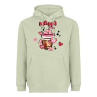 Matcha mama coffee cups Heavyweight Hoodie - MaliasSmallBusiness
