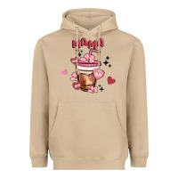 Mushroom mama coffee cups Heavyweight Hoodie - MaliasSmallBusiness
