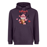 Plum mama coffee cups Heavyweight Hoodie - MaliasSmallBusiness