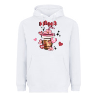 White mama coffee cups Heavyweight Hoodie - MaliasSmallBusiness