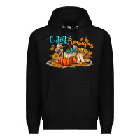 Black Fall Cutest Pumpkin In The Patch Premium Hoodie - LillyAllenDesigns
