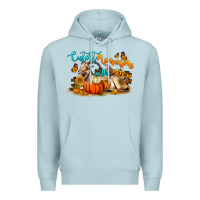 Blue Mist Fall Cutest Pumpkin In The Patch Premium Hoodie - LillyAllenDesigns