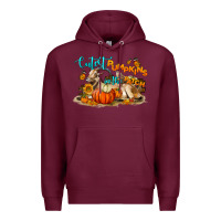 Burgundy Fall Cutest Pumpkin In The Patch Premium Hoodie - LillyAllenDesigns