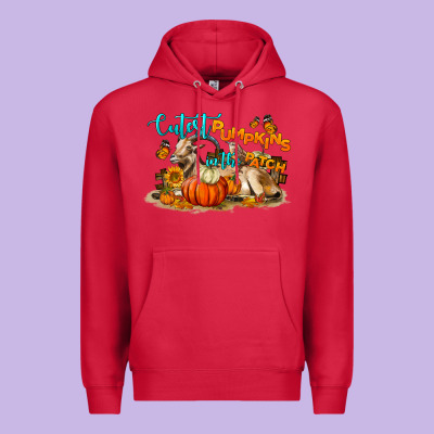 Fall Cutest Pumpkin In The Patch Premium Hoodie Designed By Lillyallendesigns