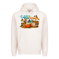 Pale Pink Fall Cutest Pumpkin In The Patch Premium Hoodie - LillyAllenDesigns