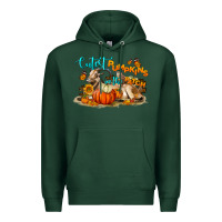 Sports Green Fall Cutest Pumpkin In The Patch Premium Hoodie - LillyAllenDesigns