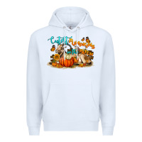 White Fall Cutest Pumpkin In The Patch Premium Hoodie - LillyAllenDesigns