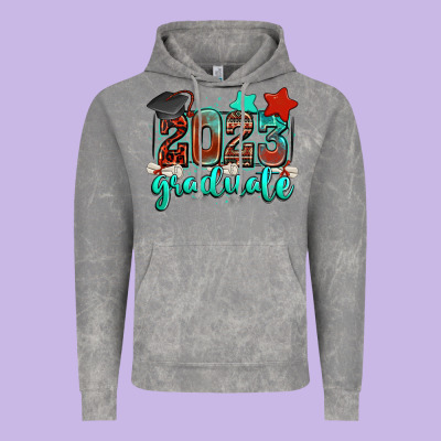 2023 Graduate Vintage Hoodie Designed By Zillion Design Studio