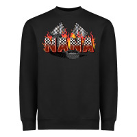 Black race nana Heavyweight Sweatshirt - Zillion Design Studio