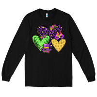 Black hearts mardi gras Long Sleeve Tee - JahusDesignShop