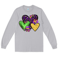 Moon Dust hearts mardi gras Long Sleeve Tee - JahusDesignShop
