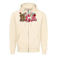 Sandshell valentines day rca Zipper Hoodie - NancyCooperArtShop