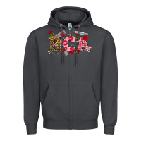 Smoke valentines day rca Zipper Hoodie - NancyCooperArtShop
