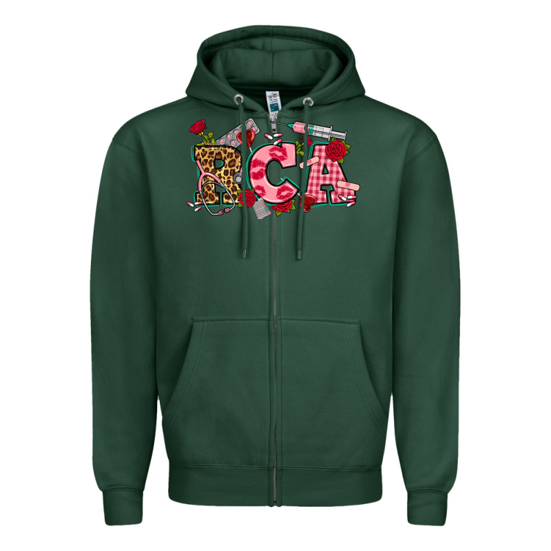 Valentines Day Rca Zipper Hoodie by NancyCooperArtShop | Teevron