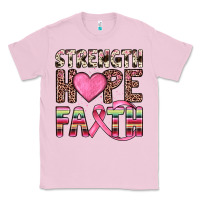 Bubblegum Pink strength hope faith Classic Tee - JahusDesignShop