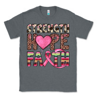 Charcoal Heather strength hope faith Classic Tee - JahusDesignShop