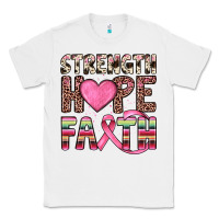 White strength hope faith Classic Tee - JahusDesignShop