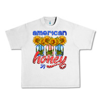 Lunar Rock american honey sunflower mason jar Urban Heavy Tee - HRA Design Shop