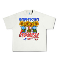Pistachio american honey sunflower mason jar Urban Heavy Tee - HRA Design Shop