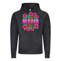Vintage Black mama leopard background Vintage Hoodie - texasbilliewilder