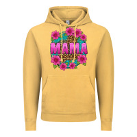 Vintage Mustard mama leopard background Vintage Hoodie - texasbilliewilder