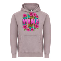 Vintage Zinc mama leopard background Vintage Hoodie - texasbilliewilder