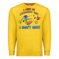 Lemon i may be straight pride day Premium Sweatshirt - MaliasSmallBusiness