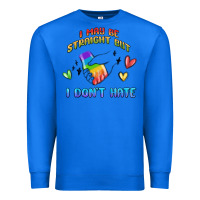 True Royal i may be straight pride day Premium Sweatshirt - MaliasSmallBusiness