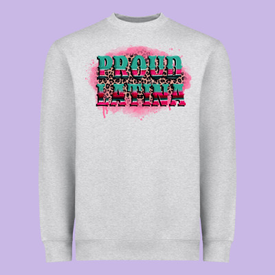 Proud Latina Heavyweight Sweatshirt Designed By Cts Tumbler Store